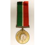 WW1 British Mercantile Marine Medal 1914-1918 to John B Moore. Complete with ribbon.