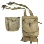 WW2 US Army "Doughboy" Pack M1928. Maker marked and dated "Boyt 42".