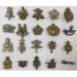 WW1 British Cap Badges: Denbighshire Hussars, Northumberland Hussars, Inns of Court Regt,