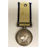 Naval General Service Medal 1793-1840 with Copenhagen 1801 Clasp to Robert Humphries.