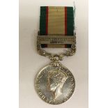 India General Service Medal with North West Frontier 1936-37 Clasp to MT-500028 Resvt Drv Autar