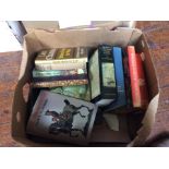 Four boxes of books, history interest.