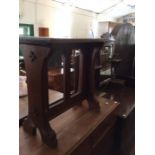 A late 19th Century Oak Church low Lectern.