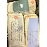 Cancelled 19th/20th Century Cheques, to Provincial and other banks. Loughborough, Saffron