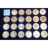 ‘American History’ Collection of 200 Bronze Medallions, issued by the Franklin mint, all in metal