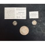 Long Cross Penny Henry III Robert Canterbury, Edward I London and a U.S.A Dollar 1898. (3)