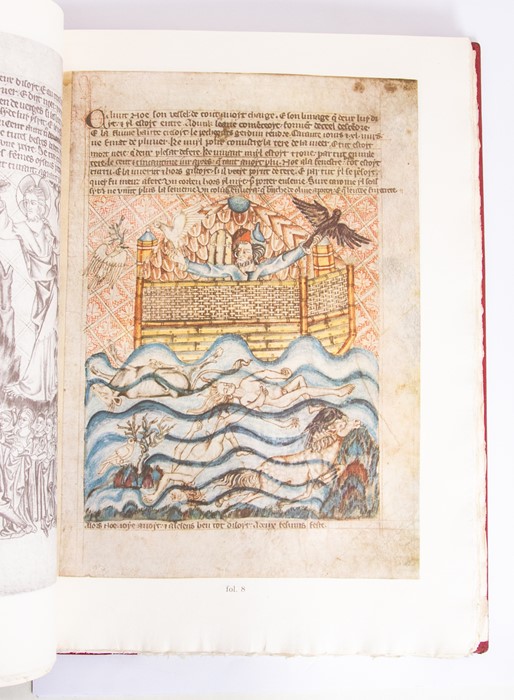 Dropmore Press. The Holkham Bible Picture Book, facsimile of the medieval manuscript, introduction - Image 3 of 3