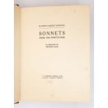 Browning, Elizabeth Barrett. Sonnets from the Portuguese, Illuminated by Nestore Leoni, limited