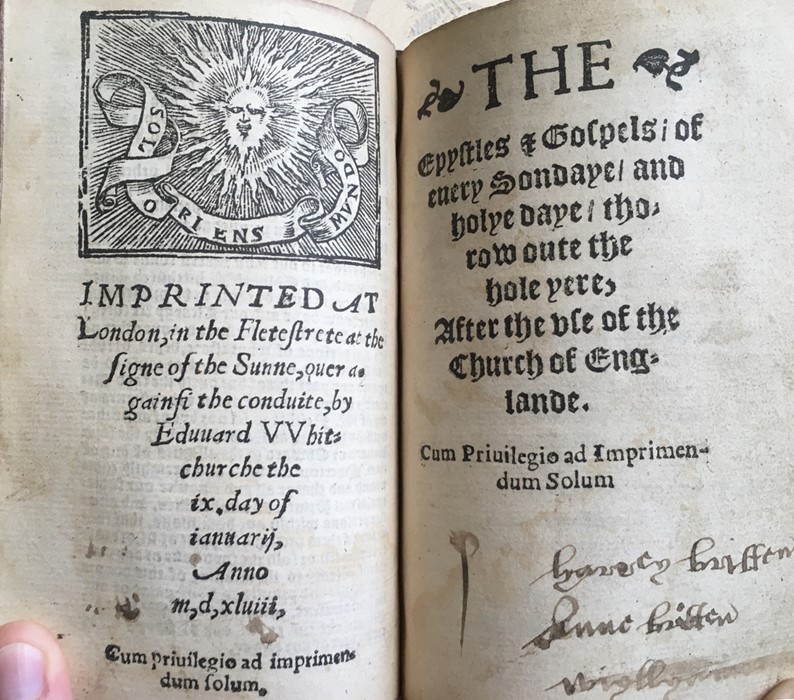 Henry VIII Primer. In English and Latin, ordered to be used by the King. [1548]. Printed in red & - Image 5 of 6