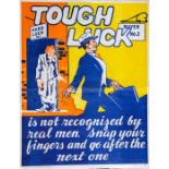 Three American lithographic posters, Sheldon-Claire Co., Chicago, 1940: Tough Luck (42), Beat This