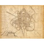 Speed, John (1552-1629). Map of Yorkshire, uncoloured copper engraving on laid/chain-lined paper,