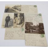 Collection of Edwardian/early-20th century postcards, approx. 250, most inscribed to the