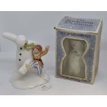 Royal Doulton The Snowman figurine; The Snowman and James Dancing in the Snow,