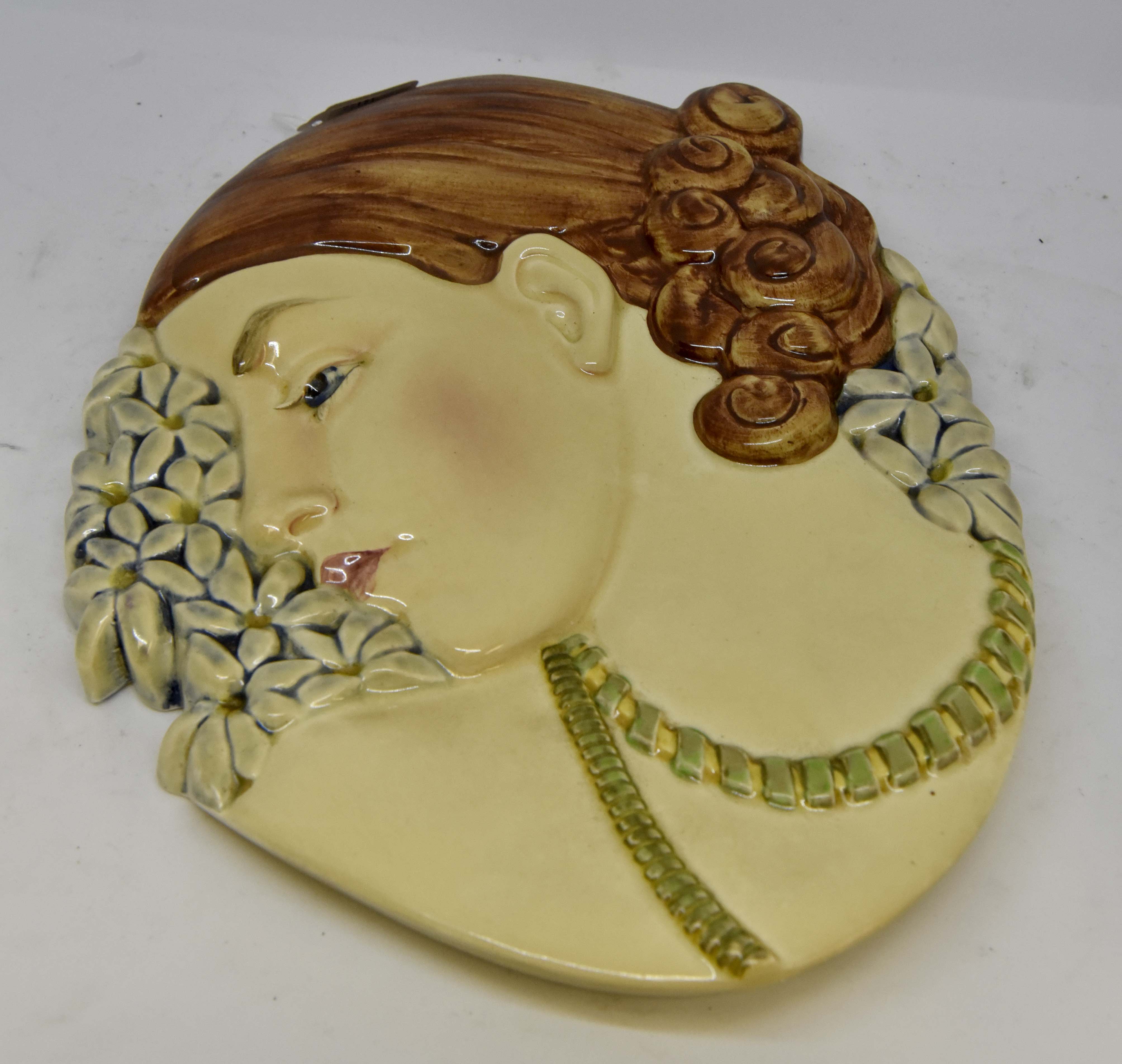 Beswick wall plaque Hyacinth Lady 436