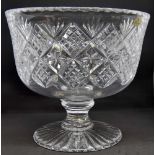 Whitefriars footed bowl or centre piece C290 225mm high 250mm diameter