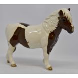 Beswick Skewbald Shetland Pony, Hollydell Dixie, limited edition of 553,