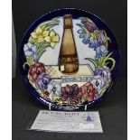 Moorcroft Centennial plate, 1897 - 1997,