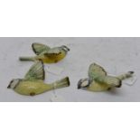 Beswick Blue Tit wall plaques; numbers 705, 706, 707 (3) No obvious signs of damage or restoration.