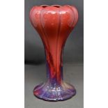 Royal Doulton Flambe tulip vase, Sung, FM,