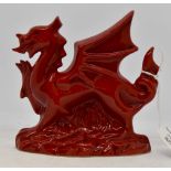 Royal Doulton Welsh Dragon limited edition number 695 of 1500, boxed of 1500,