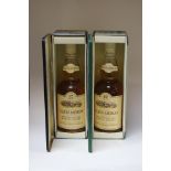 Two bottles of Glen Moray Single Highland Malt Whisky, 12 Years Old,