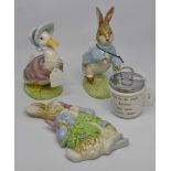 Beswick; The World of Beatrix Potter; Peter Rabbit,