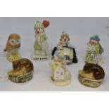 Beswick; a group of figurines including Barn Owl 3273, two Harvest Mouse 3397, I Love Beswick LL36,