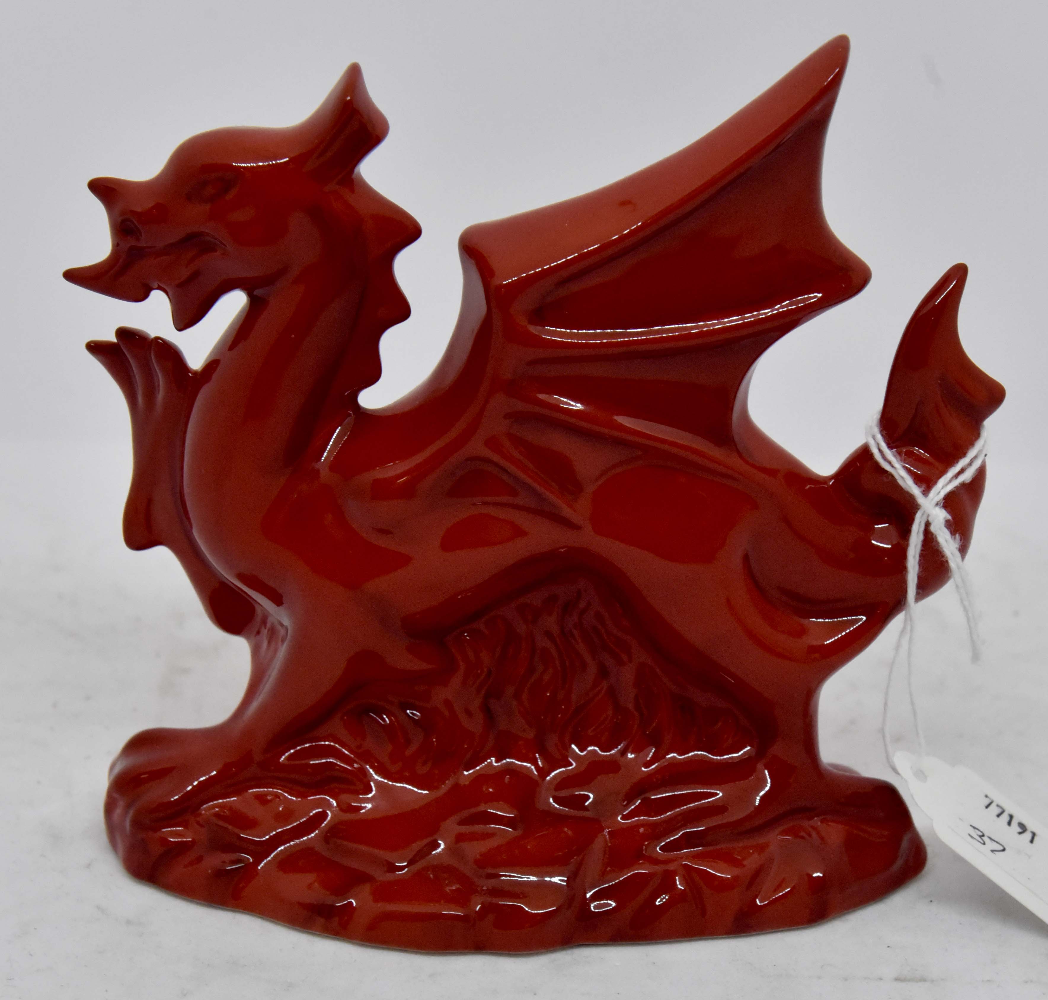 Royal Doulton Welsh Dragon, limited edition, number 694 of 1500,