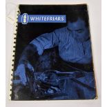 Whitefriars catalogue 1960