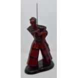 Royal Doulton Flambe Samurai Warrior, HN3402, modelled by Robert Tabbenor, limited edition,