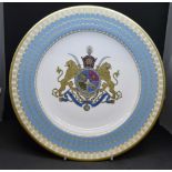 Spode Commemorative plate The Imperial Plate of Persia,