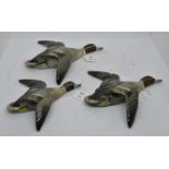 Beswick Teal wall plaques; numbers 1530-1, 1530-2,