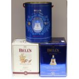 Three Bells Whisky decanters,