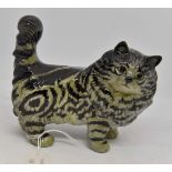 Beswick Persian Cat 1898, grey Swiss roll colourway,