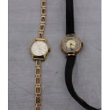 An 18ct. gold Phenix ladies' wrist watch, c.1962, manual movement, having signed silvered circular