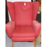 **TO BE COLLECTED**A 20th cent design Swedish armchair