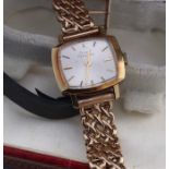 An 18ct. gold Girard Perregaux ladies' wrist watch, manual movement, c.1966, having signed