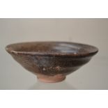 ***WITHDRAWN COLLECTED BY VENDOR 19/08/19***Han Dynasty glazed terracotta Saki/Tea cup with Pad foot