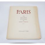 Paris, by Robert Sterkers, featuring 11 [of 12] colour aquatint plates, signed, folio