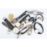Collection of ladies and gents 20th Century wrist watches
