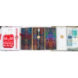 Swatch-A collection of seven Christmas limited Editions swatch watches to include 'Plume Serephine',