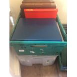 A collection of empty Royal Mail stamp albums, refill sheets and a large collection of GB stamps