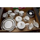 Cascade pattern tea/coffee service