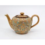 Royal Doulton tea pot. Ht 14cm