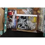 Collection of Warhammer figures including; Hero Quest game and accessories (1 box)
