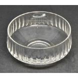 Seven Whitefriars crystal fruit bowls, 118 mm diameter approx