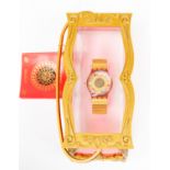 Christian Lacroix Swatch Watch - Xmas by Xian Lax, in original handbag box and packaging.