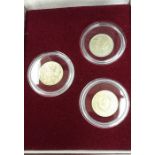 Russia ‘Stalin’s Death’ Set of 3 50% Silver 15 Kopeck in a presentation case with certificate.