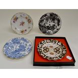 Royal Crown Derby Imari 1977 Silver Jubilee plate, two Avesbury plates and a posy plate (Q)