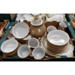 Denby Pottery tea, coffee and dinner service (Q)
